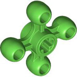 Technic Angular Wheel Bright Green