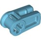 Wire Clip with Cross Hole Medium Azur