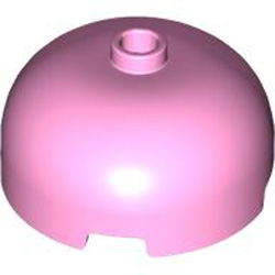 Sphere 3x3x11/3 with Knob Light Purple
