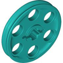Wedge Belt Wheel Diameter 24 Bright Bluish Green