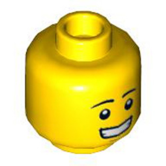 Mini Head Number 2836 Bright Yellow