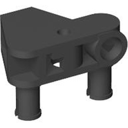 Slide Block 2x3 with Snap Black