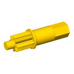 Slide Axle 3M Bright Yellow