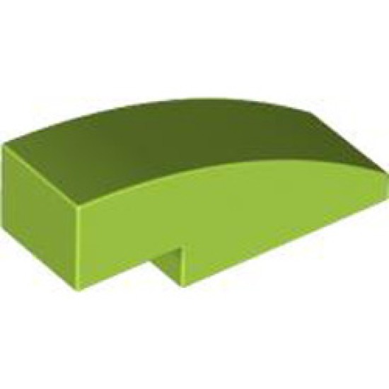 Brick with Bow 1/3 Bright Yellowish Green