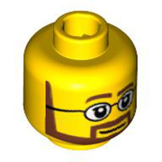 Mini Head Number 386 Bright Yellow