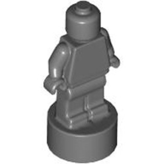 Mini Figure Trophy Dark Stone Grey