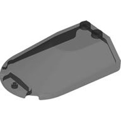 Windscreen 4x6x1 1/3 Number 1 Transparent Black