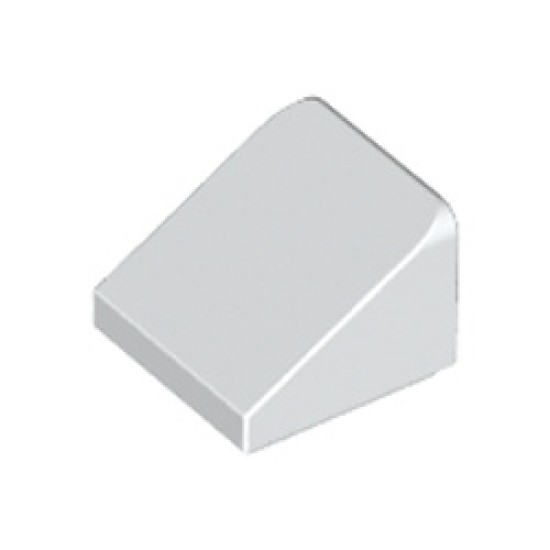 Roof Tile 1x1x2/3 White