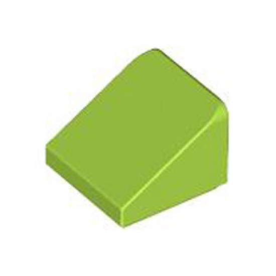 Roof Tile 1x1x2/3 Bright Yellowish Green