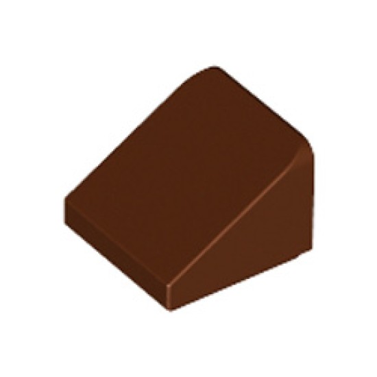 Roof Tile 1x1x2/3 Reddish Brown