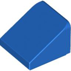 Roof Tile 1x1x2/3 Bright Blue