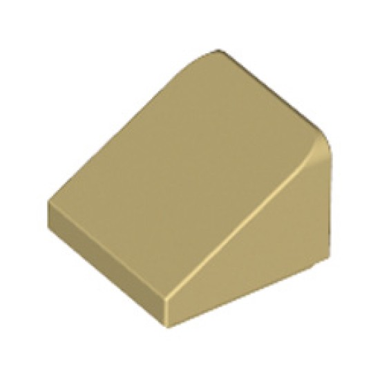 Roof Tile 1x1x2/3 Brick Yellow