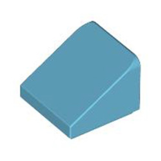 Roof Tile 1x1x2/3 Medium Azur