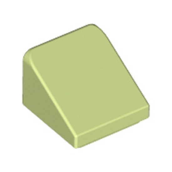 Roof Tile 1x1x2/3 Spring Yellowish Green