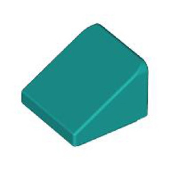 Roof Tile 1x1x2/3 Bright Bluish Green