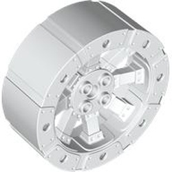 Wheel Diameter 56x22 with Spokes White