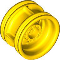 Rim Wide with Cross 30x20 Bright Yellow