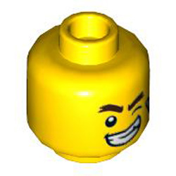 Mini Head Number 2966 Bright Yellow