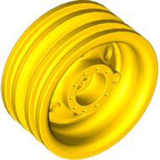 Rim Narrow Diameter 30/14 with Cross Bright Yellow