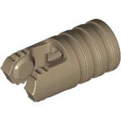 Friction / Fork with Cross Hole (7 Teeth) Sand Yellow