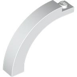 Brick 1x5x3 1/3 Circle Arch White