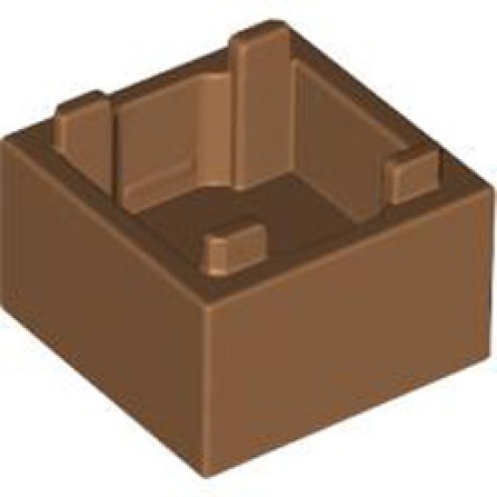 Box 2x2 Bottom Number 1 Medium Nougat