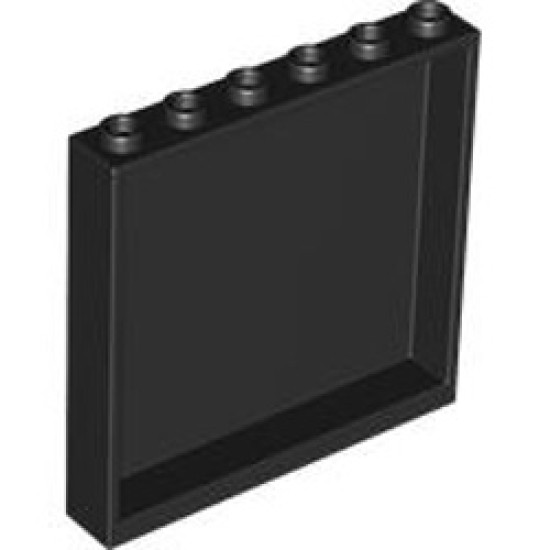 Wall Element 1x6x5, ABS Black