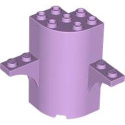 Wall 3x3x5 with Arch 1x4 Circle Lavender
