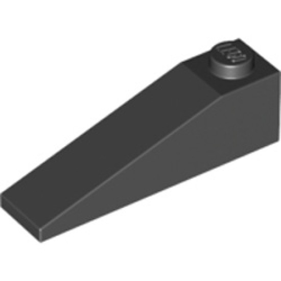 Roof Tile 1x4x1 Black