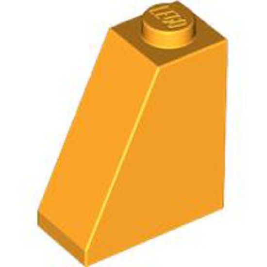 Roof Tile 2x1x2 Flame Yellowish Orange