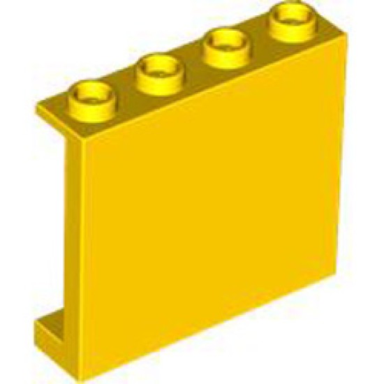 Wall Element 1x4x3 Bright Yellow