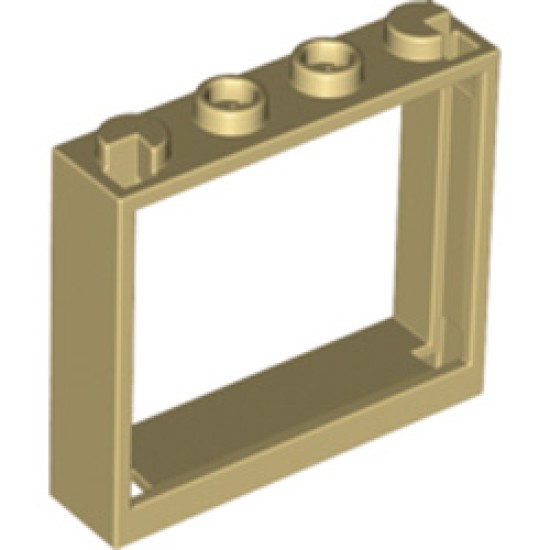 Frame 1x4x3 Brick Yellow