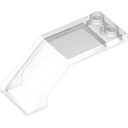 Windscreen 2x5x1 1/3 Transparent