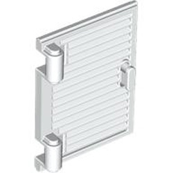 Shutter 1x2x3 with Shaft Diameter 3.2 White