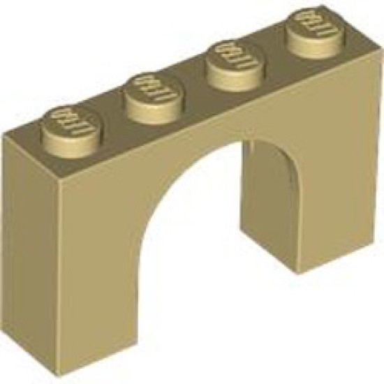 Arch 1x4x2 Brick Yellow