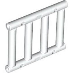 Lattice Plate 1x4x3 White