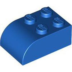 Brick 2x3 with Arch Bright Blue