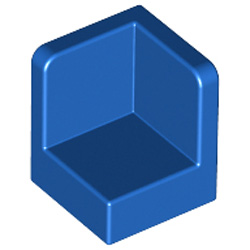 Wall Corner 1x1x1 Bright Blue