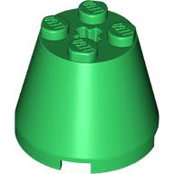Rocket Step 3x3x2 with Cross Dark Green