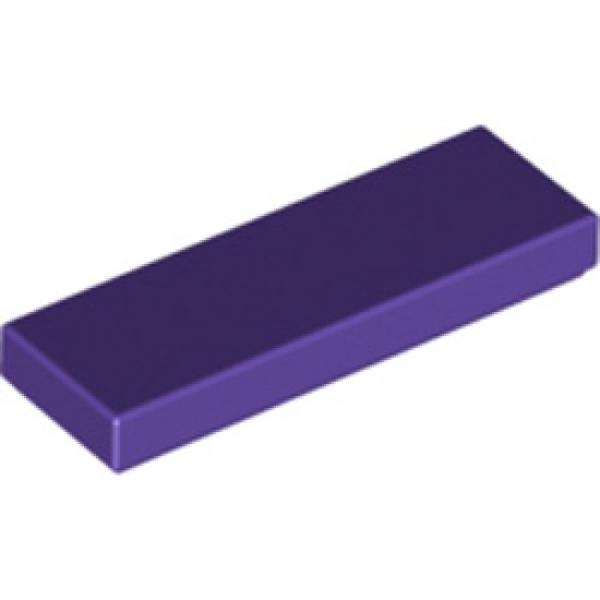 Flat Tile 1x3 Medium Lilac