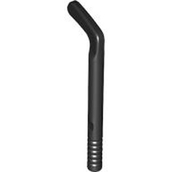 Mini Figure Hockey Stick with Round Shaft Black