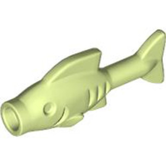 Fish with Knob Spring Yellowish Green