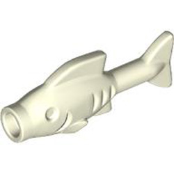 Fish with Knob White Glow