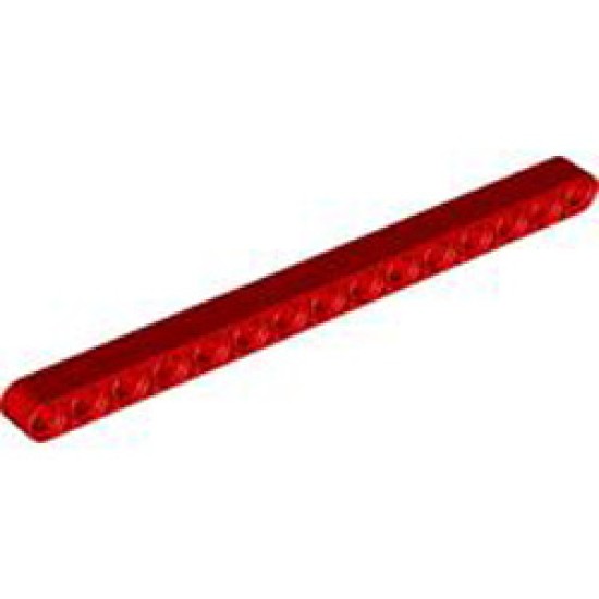 Technic 15M Beam Bright Red