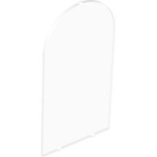 Glass For Frame 1x6x7 with Bow Transparent White (Clear)