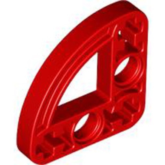 Halfbeam Curve 3x3 Bright Red