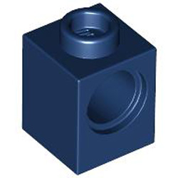Technic Brick 1x1 Earth Blue