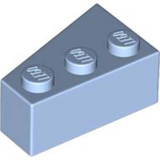 Right Roof Tile 2x3 Light Royal Blue