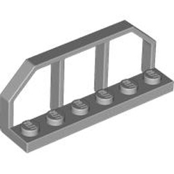 Hand Rail 1.5x6x2 Medium Stone Grey