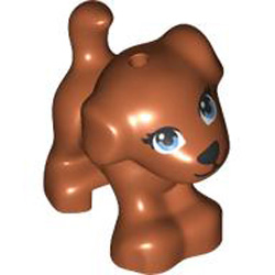 Dog with Hole Diameter 1.5 Number 14 Dark Orange